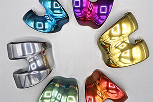 bunte PVD-Knie-Implantate