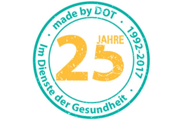 Logo zu 25 Jahre DOT GmbH