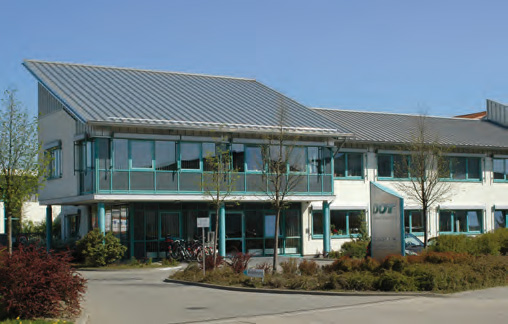 first office and production building of DOT
