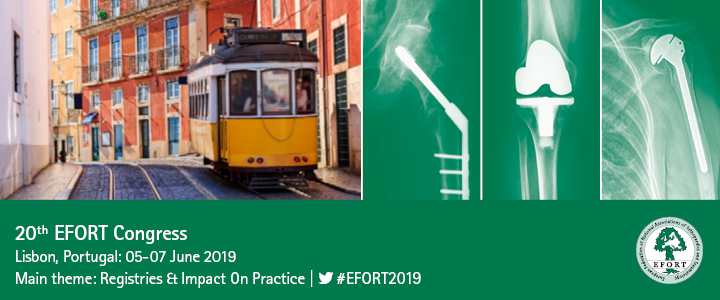 Besuchen Sie uns - EFORT 2019 in Lissabon